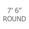7ft 6in Round