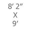 08ft 2in x 9ft