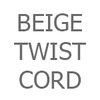 Beige Twist Cord