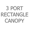 3 Port Rectangle Canopy