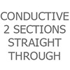Conductive - 2 Sections / Straight Through
