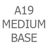 A19 Medium Base