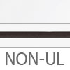 Clear / Black Cord / Non-UL