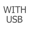 With USB