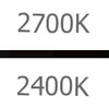 2700K Up / 2400K Down