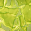 Green Apple Triplex Opal Bottom Glass