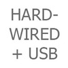 Hardwired + USB