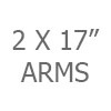 Two 17 Inch Arms