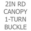 2 Inch Round Canopy-1 Turnbuckle