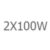 2 X 100 Watt