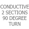 Conductive - 2 Sections / 90 Degree Turn