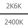 2400K Down / 2K6K Up