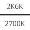 2700K Down / 2K6K Up