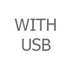 With USB