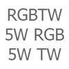 RGBTW 5W RGB + 5W Tunable White