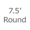 7.5' Round