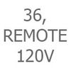 Size 036, Remote Driver, 120V