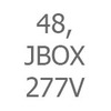 Size 048, Junction Box Driver, 277V