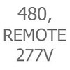 Size 480, Remote Driver, 277V