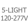 5-Light, 120-277V