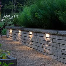 Outdoor Wall Recessed Lighting