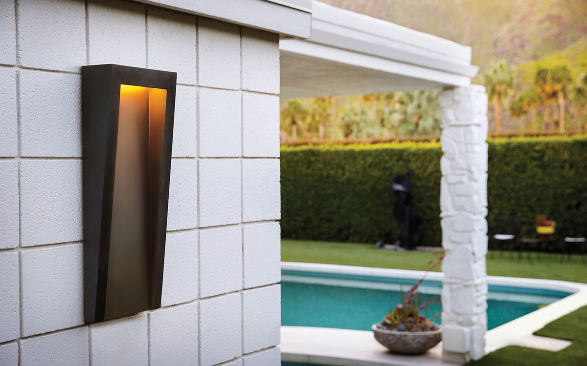 Pictured: Taper Outdoor Wall Sconce Outdoor Wall Lights