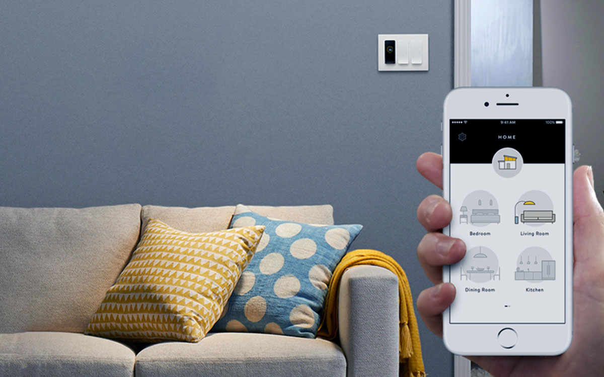 Pictured: Noon Home Room Director Smart Switches