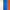 White / Blue / Orange