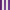 White / Lilac Stripes