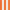 White / Orange Stripes