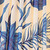 Blue Floral Linen