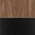 Walnut / Black Aida Leather