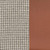 Houndstooth/Orange Leather