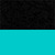 Black / Teal Blue