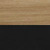 Natural Oak / Ultra Black Leather