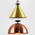 Brass Cone / Copper Dome