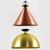 Copper Cone / Brass Dome