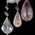Amethyst / Rose / Clear Rock Crystals