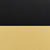 Black / Satin Gold