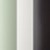 Light Green / White / Chocolate Brown