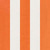 White / Orange Stripes