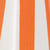 White / Orange Stripes