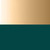 Brass / Forest Green