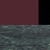 Black Red Black Finish / Verde Marble Top