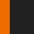 Black / Orange Spine