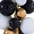 Black and White Marble Spheres