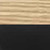 Natural Oak / Black Brass