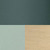 Aquamarine / Celery / Brass