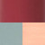 Terracotta Red / Blue / Copper