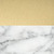 Natural Brass / White Marble
